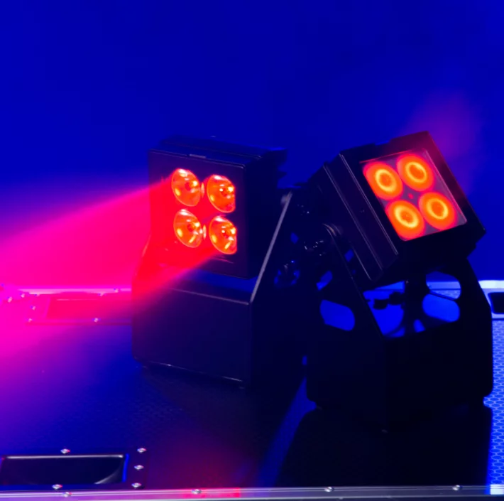 Pack 3 Evolite TROPIKOLOR – Projecteurs LED sur batterie